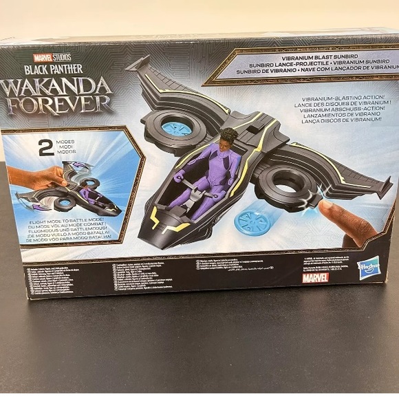 Marvel Studios Black Panther Wakanda Forever Vibranium blast Sunbird. New. - Picture 9 of 10